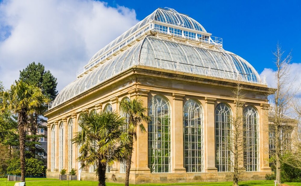 Glasshouse at Royal Botanical Gardens Edinburgh