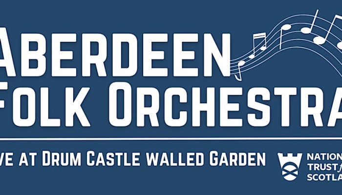 Aberdeen Folk Orchestra at Drum Castle Walled Garden