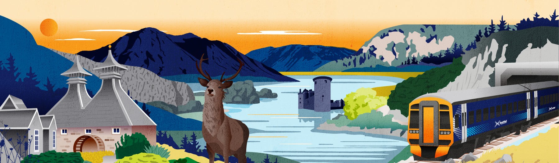 Spirit of Scotland illustration