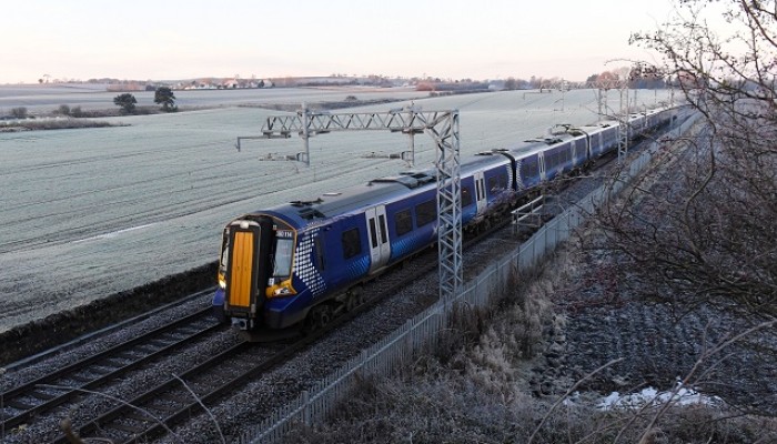 Class 380 on the move