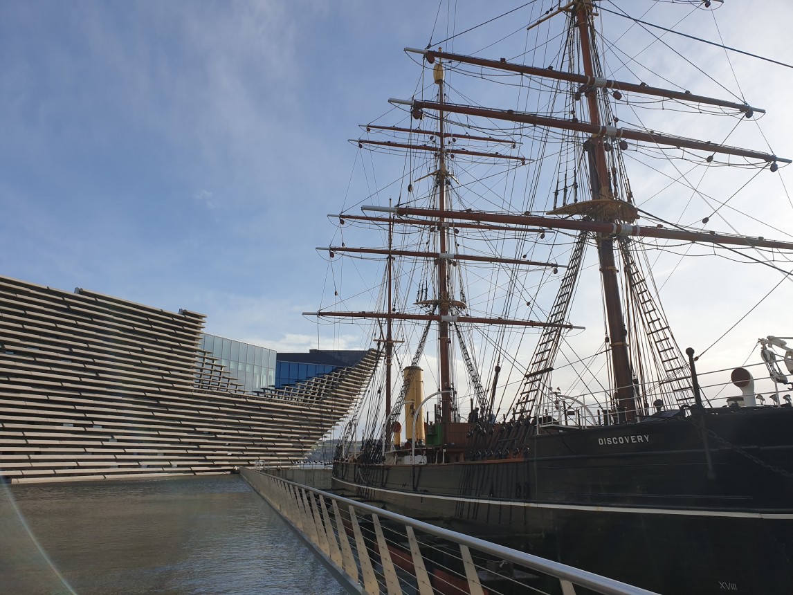 V&A and Discovery Dundee blog image