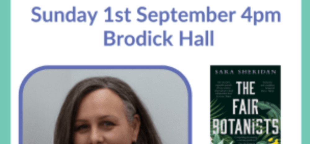 McLellan Book Festival: Sara Sheridan