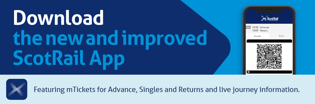 Download the new and improved ScotRail App