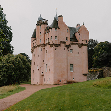 And the iconic and majestic Craigievar Castle.