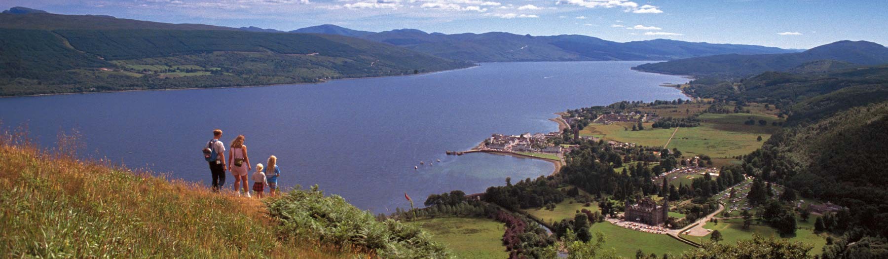 Image: Inveraray and Loch Fyne. Credit: Image used with permission from VisitScotland and Scottish Viewpoint.