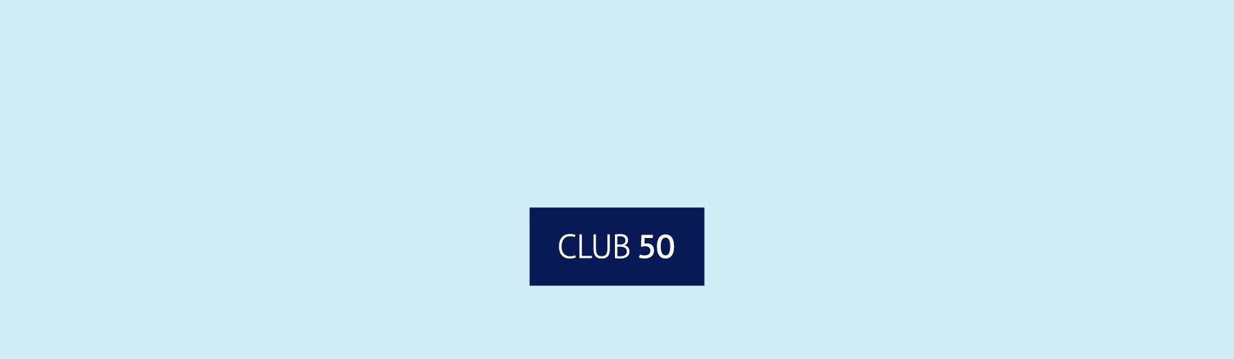 Club 50 banner