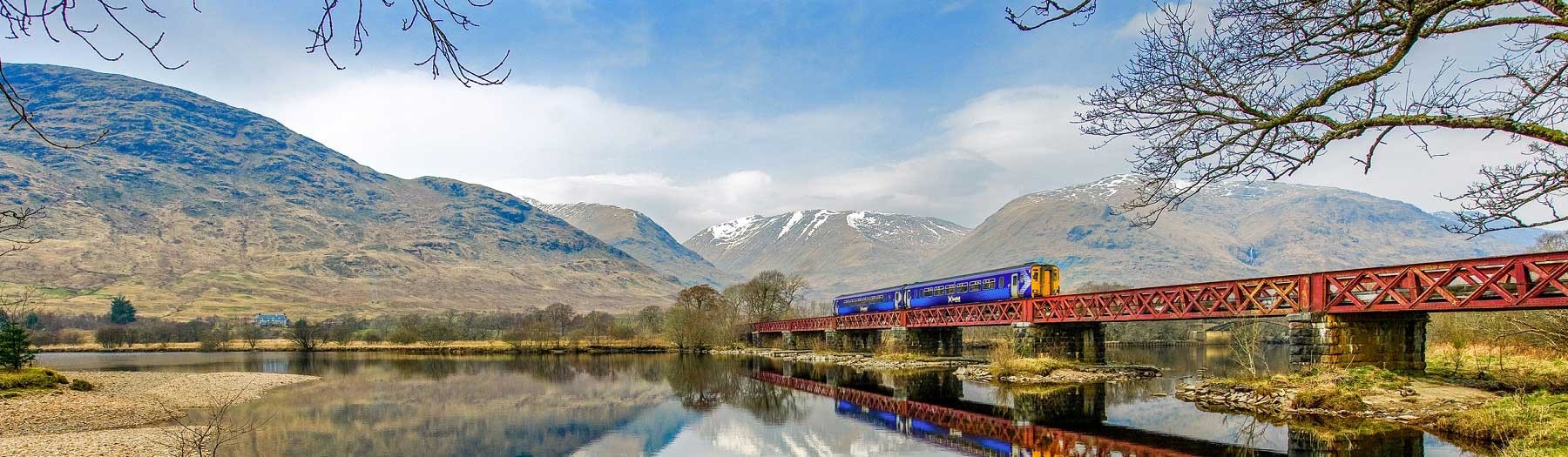 Explore Scotland and save using a railcard
