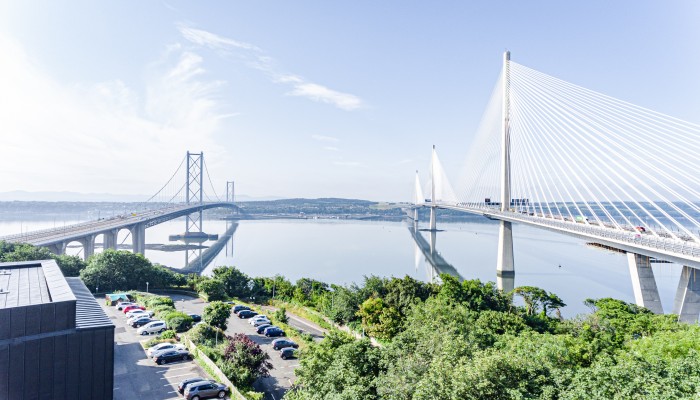 Doubletree by Hilton, Queensferry Crossing view