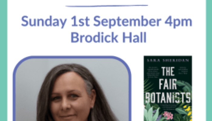 McLellan Book Festival: Sara Sheridan