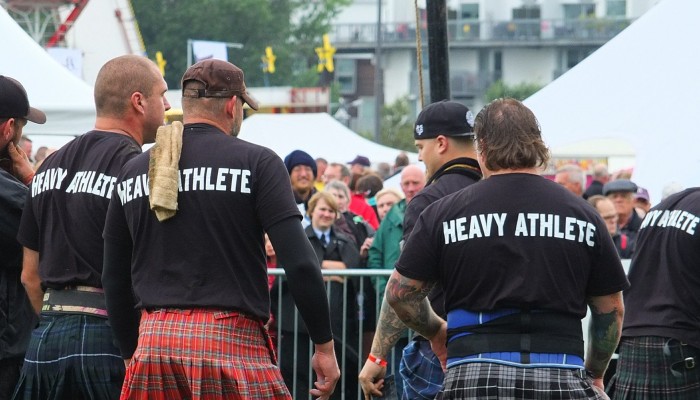 Highland athletes competing