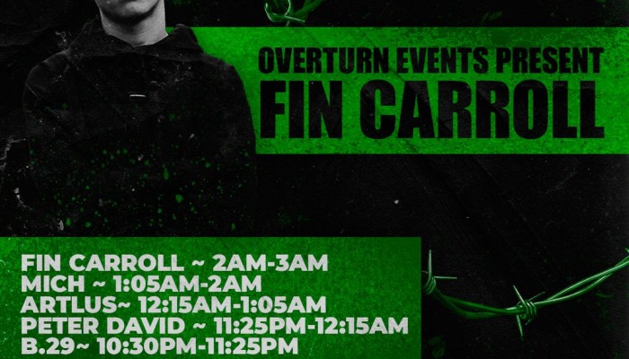 OverTurn Events present Fin Carroll @ Liquid Room