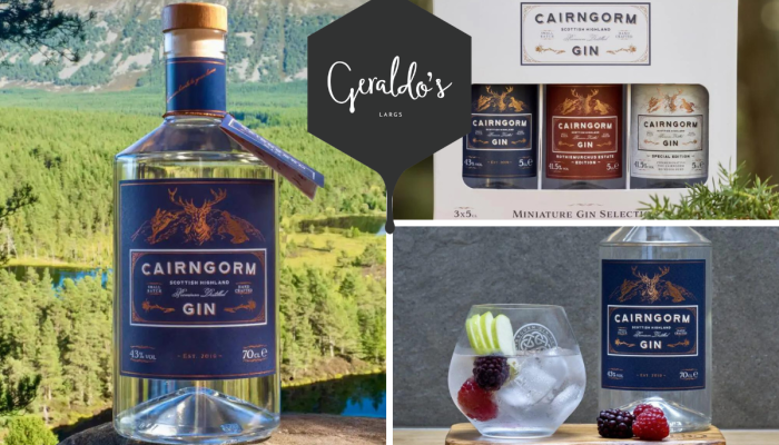 Free Cairngorm Gin Tasting At Geraldo's