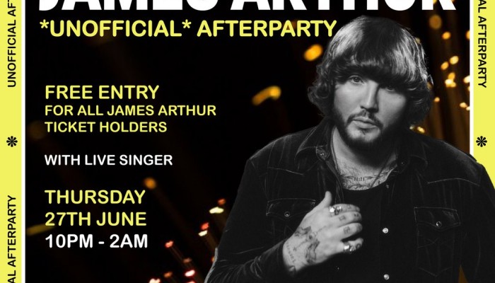 Stirling Summer Sessions | JAMES ARTHUR *unofficial* Afterparty
