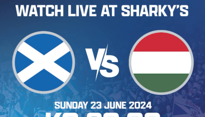 Sharky's Euro Fanzone Scotland v Hungary 