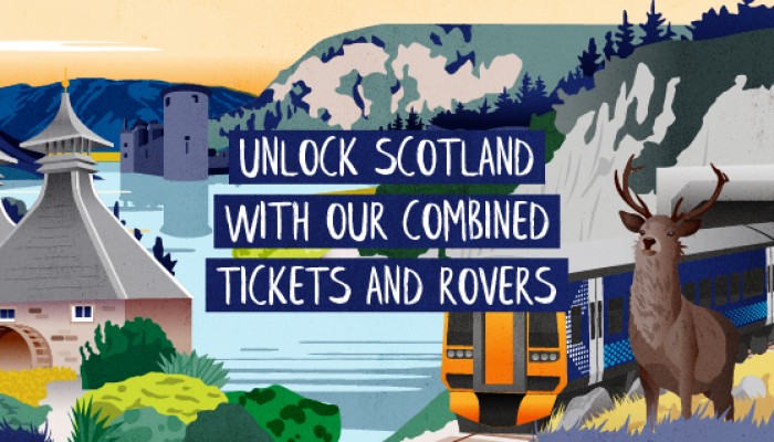 Unlock Scotland with our combined tickets and rovers