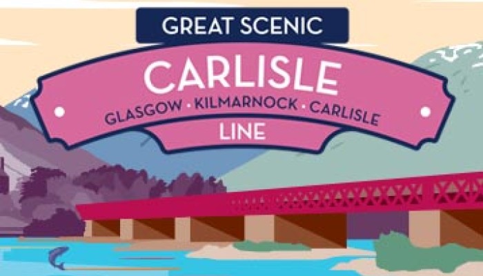 Great Scenic Rail Journeys Carlisle Line illustration