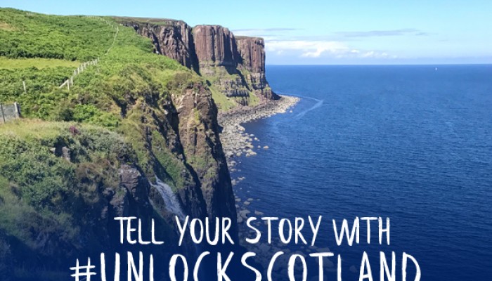 Tell your story with #unlockscotland