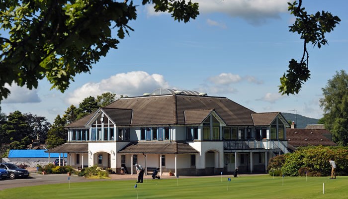 Crieff Golf Course clubhouse