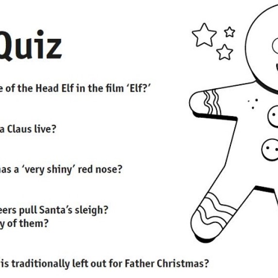 Festive Children's Quiz