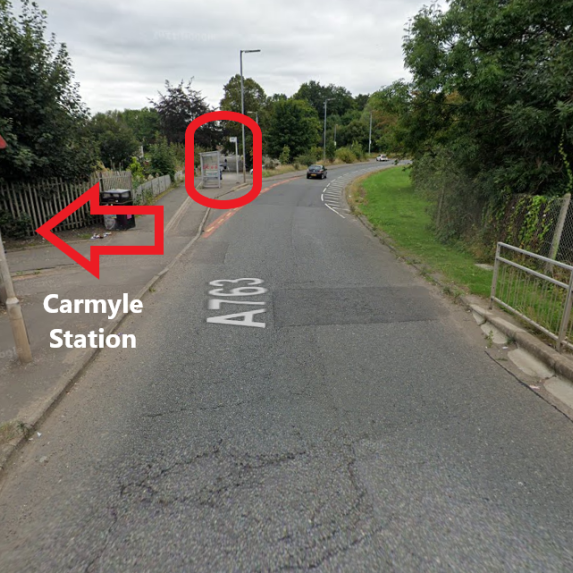 Image of Carmyle Rail Replacement point