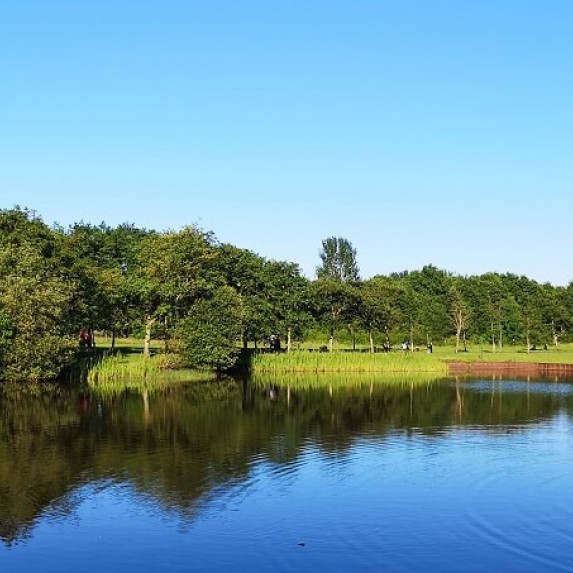 The loch at Drumpellier Country Park