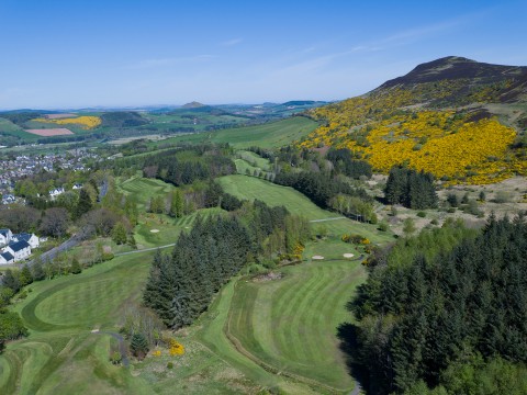 Aerial view of Melrose Golf Course