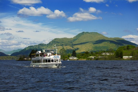 Sweeney's Cruise boat on Loch Lomond