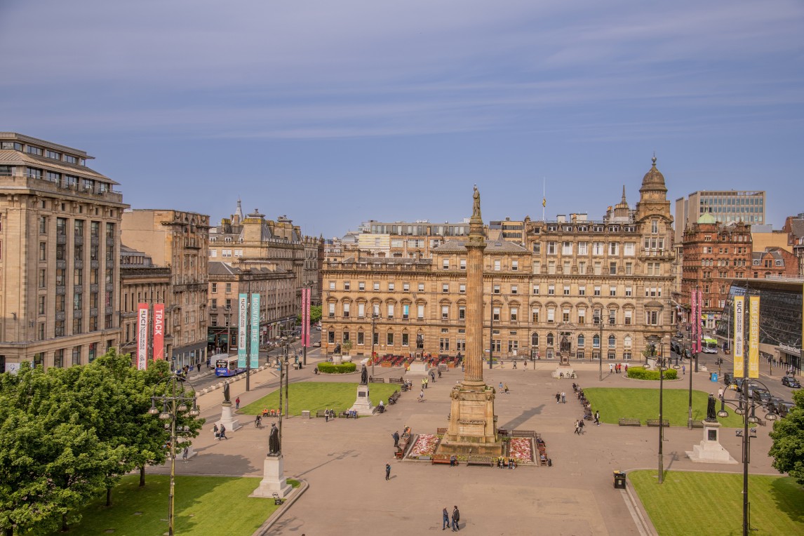 George Square in Glasgow 