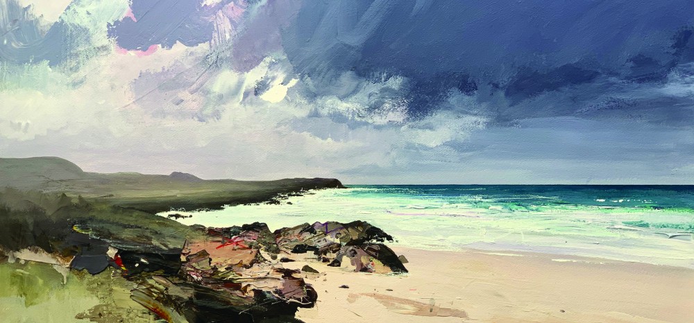 Chris Bushe RSW: Wind, Wave, Rock and Sand: New paintings of Islay, Mull and Iona