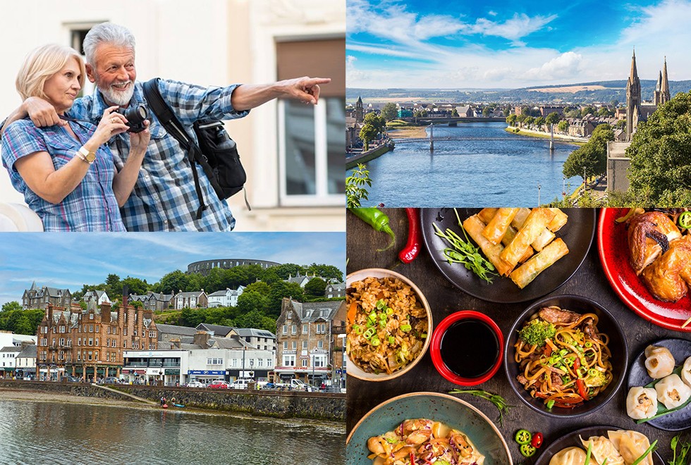 Travel Scotland using your Senior Railcard and sample beautiful locations, days out and delicious food.